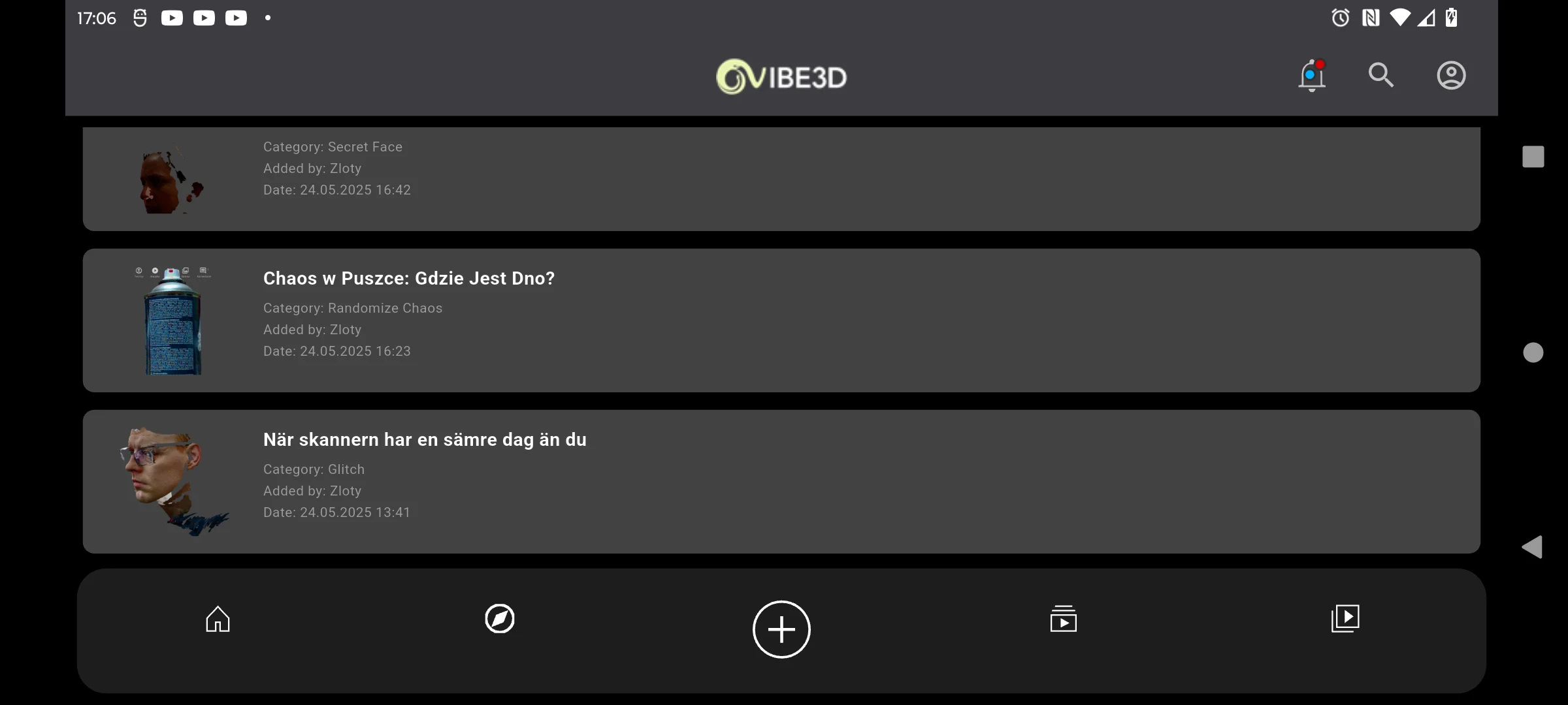 Vibe3D — Zero Masks screenshot