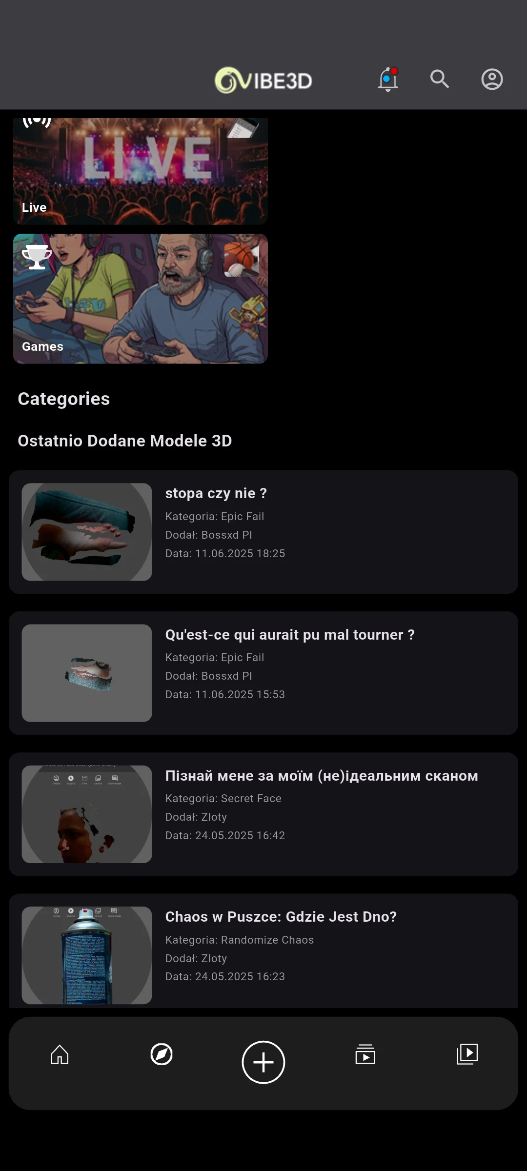Vibe3D — Zero Masks screenshot